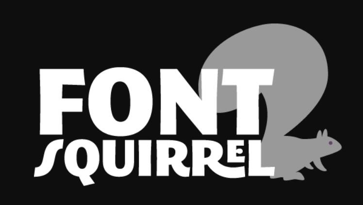 松鼠字体 | Font Squirrel